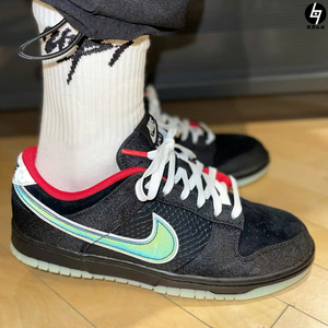 nike dunk low lpl英雄联盟电竞男女黑红夜光低帮板鞋do2327-011