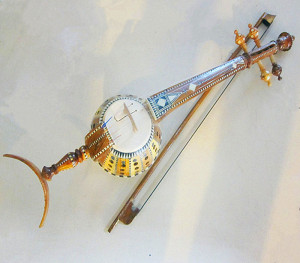 新疆民族乐器艾捷克演奏乐器家居装饰摆件