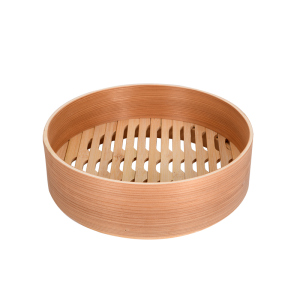 手工蒸笼蒸屉加深柳杉木蒸格竹制家用小笼包蒸锅笼屉篦子包子馒头