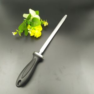 十八子作不锈钢8寸磨刀棒强力磨刀器磨刀棍磨刀石 ssb-03