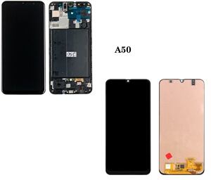 适用samsung三星a50 a505/a50s a507/a30s a307总成带框显示屏幕