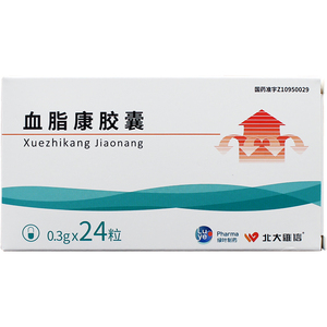 3g*24粒/盒降脂药高脂血症头晕头痛活血健脾消食血脂水平高动脉粥样