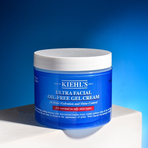 kiehls科颜氏蓝色高保湿清爽面霜无油啫喱霜保湿补水不油腻125ml