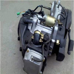 国产gy6踏板车125发动机总成 迅鹰鬼火巧格福喜jog单双减震通用