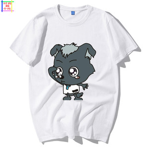 动漫夏季灰太狼小灰灰t恤男青少年短袖纯棉上衣半袖喜洋洋衣服潮