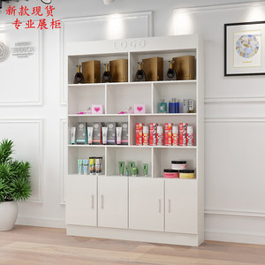 化妆品货柜展示柜货架美容陈列柜子理发店展示柜展示架产品展柜
