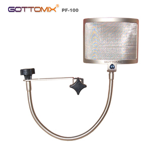 歌图Gottomix PF-100 PF100 金属话筒防喷罩/麦克风口水罩防喷网
