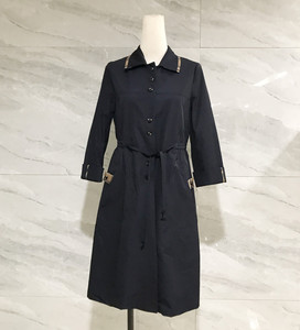 圣丹青/圣典葳dws21q601 2021新款时尚气质收腰风衣秋款女装 459