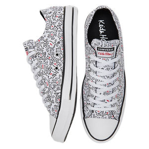 keith haring联名款匡威低帮帆布鞋男女鞋夏季171860c