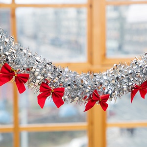 婚庆彩带拉花布置彩条毛条生日派对礁石元旦圣诞节日商场新年装饰
