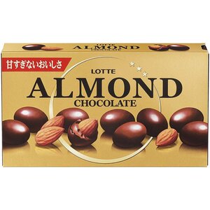 日本乐天杏仁巧克力