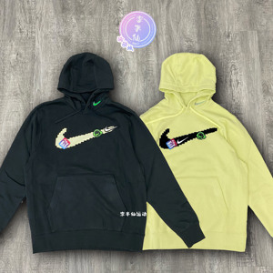 耐克nike 联名lol 电竞笑脸运动休闲连帽套头卫衣 dc3937-010-750