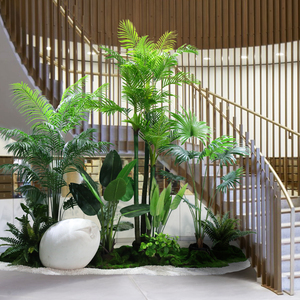 仿真绿植大型假植物美人蕉盆栽造微景室内景观装饰商场办公室摆件