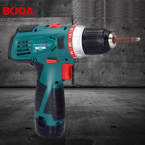 博大锂电钻手电钻12v手枪钻家用多功能电动螺丝批钻可调扭矩电钻