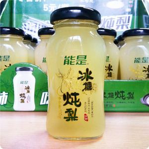 能是冰糖炖雪梨15瓶小儿童玻璃瓶装果汁孕妇饮料饮品礼盒整箱