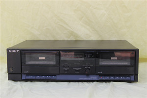 二手原装日本 索尼TC-W311卡座 磁带机 双卡磁带机  磁带播放器