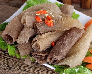 豆捞 黑毛肚500g牛百叶火锅食材新鲜毛肚火锅店 绿色毛肚