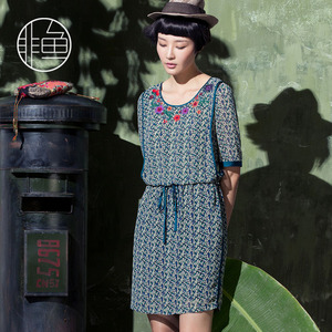 运动户外 运动休闲服装 运动裙 非鱼连衣裙夏