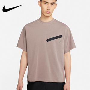 耐克短袖t恤男装2022夏季新款圆领休闲运动服半袖衫潮da0798-229