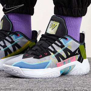 nike耐克男鞋aj篮球鞋2021秋季新款jordan威少2代运动鞋cw2458