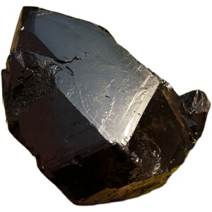 2kg天然黑水晶原石水晶柱标本摆件 黑水晶骨干原石 墨晶原石