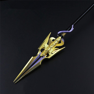 王者赵云龙胆亮银枪皮肤长枪兵器合金模型武器道具荣耀游戏玩具