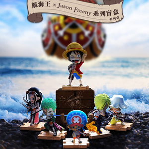 mighty jaxx 海贼王半解剖骷髅盲盒 路飞 索隆乔巴乌索普手办公仔