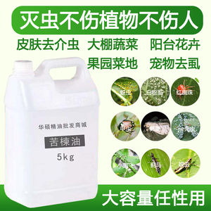 印度 印楝素油苦楝油5kg装花草果蔬驱蚊杀虫去螨虫neem小红书推荐