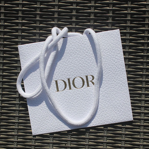 国内专柜dior/迪奥纸袋口红礼品盒包装盒香水包装袋手提袋购物袋