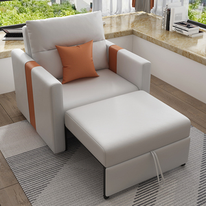 单人位沙发床两用可折叠阳台多功能办公室午休可伸缩沙发床620