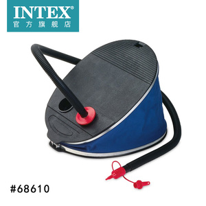 INTEX脚泵充气辅助工具大、小号脚动充气泵打气脚泵脚踏泵户外用