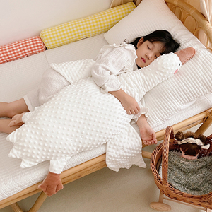 大白鹅婴儿飞机抱排气枕宝宝趴睡觉安抚枕新生儿防胀气肠绞痛神器