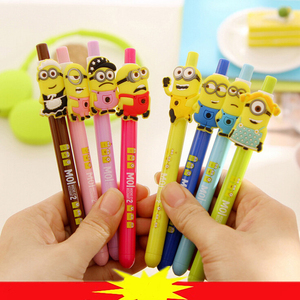 可爱卡通小黄人中性笔