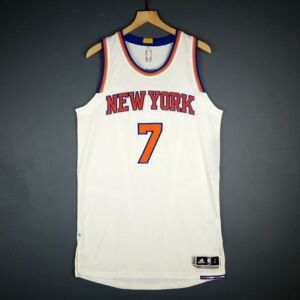 代购 卡梅隆安东尼 adidas 纽约尼克斯队 白色7号篮球服球衣