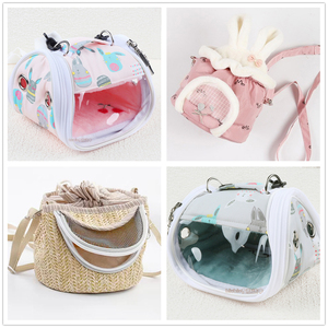 仓鼠外带包金丝熊 蜜袋鼯外出包外出背包透气 加绒防挤压便携可洗