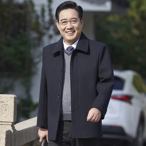 老年人男秋冬服装