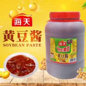 00162人付款淘宝海天黄豆酱6kg大桶商用餐饮调料东北大酱酱料蘸酱海鲜