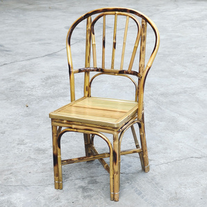 竹子餐椅竹椅子客厅成人靠背凳子家用长凳小户型竹制老式单人竹椅