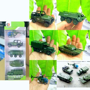 1/72合金军事战车模型吉普车 装甲车 坦克 卡车直升飞机儿童玩具