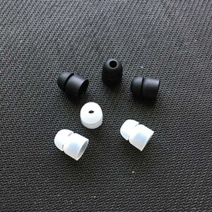 通用型入耳式耳机硅胶套 耳帽双层胶套双节耳套耳塞耳帽耳机配件