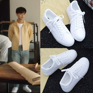 白鹿一生一世周生辰任嘉伦任国超同款休闲小白鞋板鞋男女运动鞋子