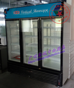 全国联保兴菱冷柜1300l升大容量冷藏柜展示柜 三门啤酒饮料保鲜柜