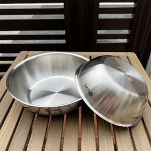 304不锈钢盆子家用厨房洗菜盆和面盆打蛋盆烘焙专用料理盆汤盆
