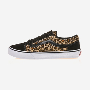 vans万斯 old skool经典豹纹黑色低帮休闲滑板鞋v36cf lep