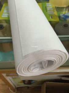 激光布料床单紫色格子面料金布割花的衬纸涤纶长纤42克工厂直销