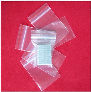 0号 小号6丝  pe夹链袋/自封袋/加厚塑料包装密封袋  批发500个价