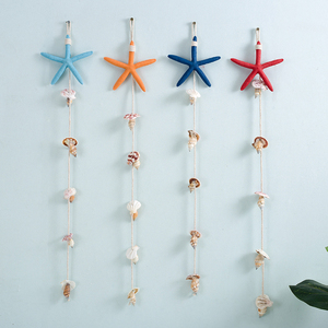 夏季地中海海洋主题海星鱼串挂件幼儿园挂饰吊饰走廊装饰客厅壁饰