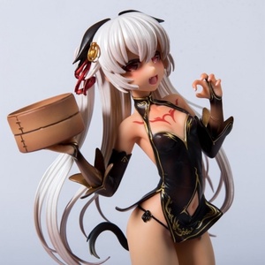 大褐色时代 褐色旗袍娘动漫周边r18成人手办模型机箱摆件口工玩具