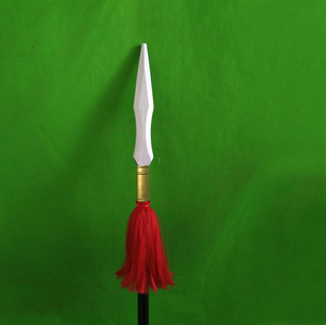 古装兵器岳飞枪沥泉枪木质舞台影视道具拍摄摆件cos表演玩具