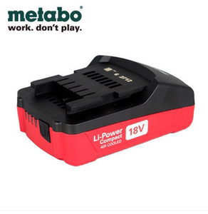 麦太保metabo 锂电池14.4V 18V,2.0Ah 4.0Ah 5.2AH充电式电钻电池